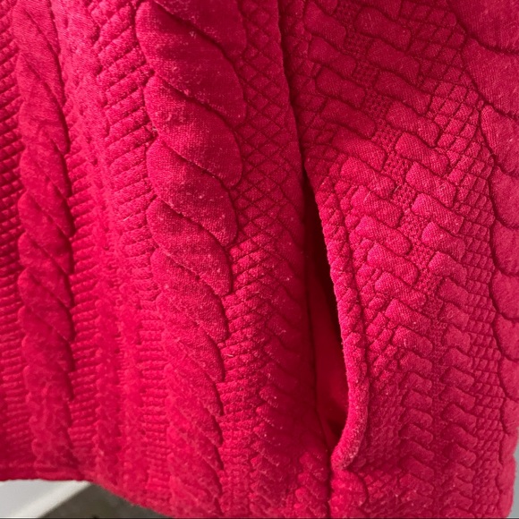 Coldwater Creek Red Soft Quilted Vest - Picture 5 of 9